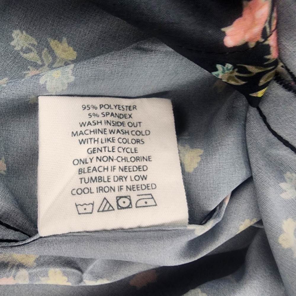 Simply Southern Black and Pink Casual Button Down Shirt - Picture 5 of 5